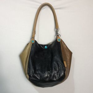 Gabs leather multi colour hobo bag
